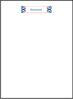 Alice Letterpress Direction Design Small