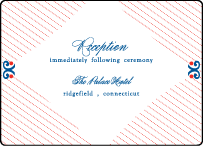 Alice Letterpress Reception Design Small