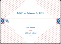 Alice Letterpress Reply Design Small