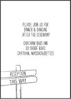 Allegory Modern Letterpress Reception Design Small