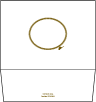 Amelie Letterpress Envelope Design Small
