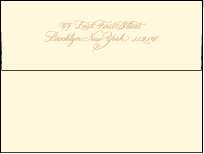Amor Letterpress Envelope Design Small