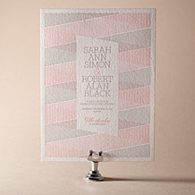 Anais Letterpress Invitation Design Small