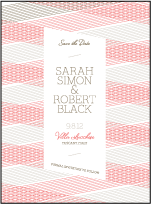 Anais Letterpress Save The Date Design Small