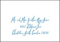 Anderson Letterpress Reply Envelope Design Small