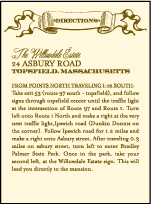 Antique Luck Letterpress Direction Design Small