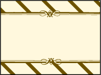 Antique Luck Letterpress Placecard Flat Design Small