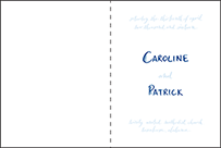 Aquinnah Letterpress Program Design Small