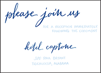Aquinnah Letterpress Reception Design Small