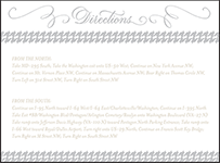 Ashton Letterpress Direction Design Small