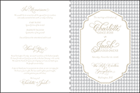 Ashton Letterpress Program Design Small