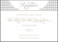 Ashton Letterpress Reception Design Small