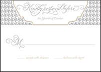 Ashton Letterpress Reply Design Small