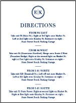 Austin Traditional Letterpress Direction Design Small