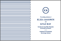 Austin Traditional Letterpress Program Design Small