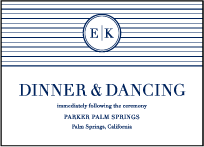 Austin Traditional Letterpress Reception Design Small