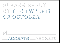 Bennett Simple Letterpress Reply Design Small