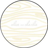 Birch Letterpress Coaster Design Small