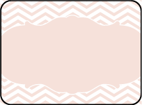 Boardwalk Letterpress Placecard Flat Design Small