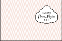 Boardwalk Letterpress Program Design Small