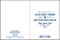Bradford Letterpress Program Design Small