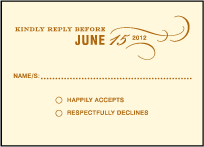 Branch Letterpress Reply Design Small