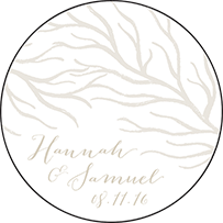 Breakers Letterpress Coaster Design Small