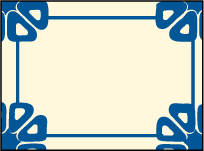 Byzantine Letterpress Placecard Flat Design Small
