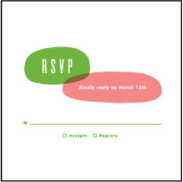 Calder Letterpress Reply Design Small