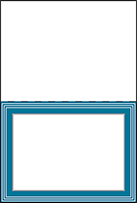 Cambridge Letterpress Placecard Fold Design Small