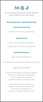Cambridge Letterpress Program Tea Design Small