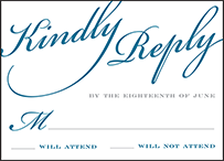 Cambridge Letterpress Reply Design Small