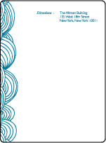 Camilla Letterpress Direction Design Small