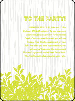 Canopy Letterpress Direction Design Small