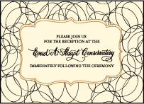 Canto Letterpress Reception Design Small