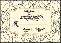 Canto Letterpress Reply Design Small