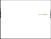 Cardette Letterpress Envelope Design Small