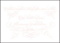 Carolina Letterpress Reception Design Small