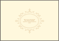 Cartoccio Letterpress Reply Envelope Design Small