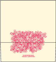 Cascade Letterpress Envelope Design Small
