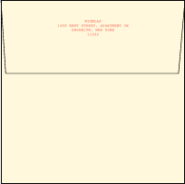 Chapin Letterpress Envelope Design Small