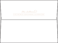 Charlotte Letterpress Envelope Design Small