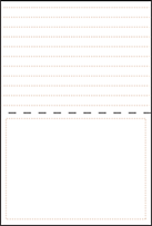 Charlotte Letterpress Placecard Fold Design Small