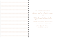 Charlotte Letterpress Program Design Small