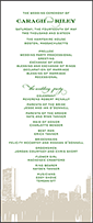 Charmed Boston Letterpress Program Tea Design Small