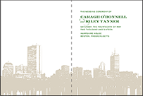 Charmed Boston Letterpress Program Design Small