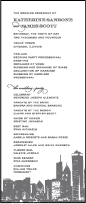 Charmed Chicago Letterpress Program Tea Design Small