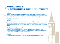 Charmed London Letterpress Direction Design Small