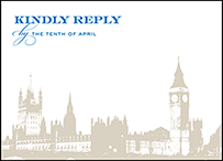 Charmed London Letterpress Reply Design Small