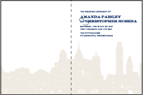 Charmed Philadelphia Letterpress Program Design Small